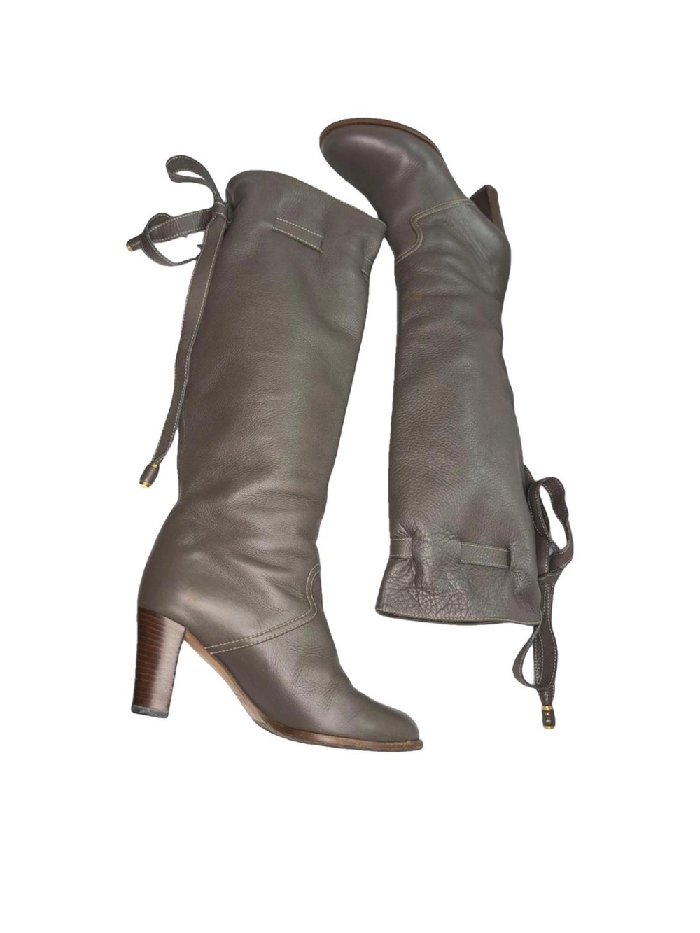 Taupe Vintage Chloe Heels